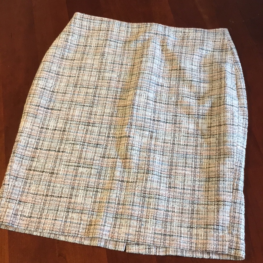 BANANA REPUBLIC TWEED PENCIL SKIRT